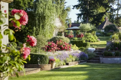 Image of a manicured garden